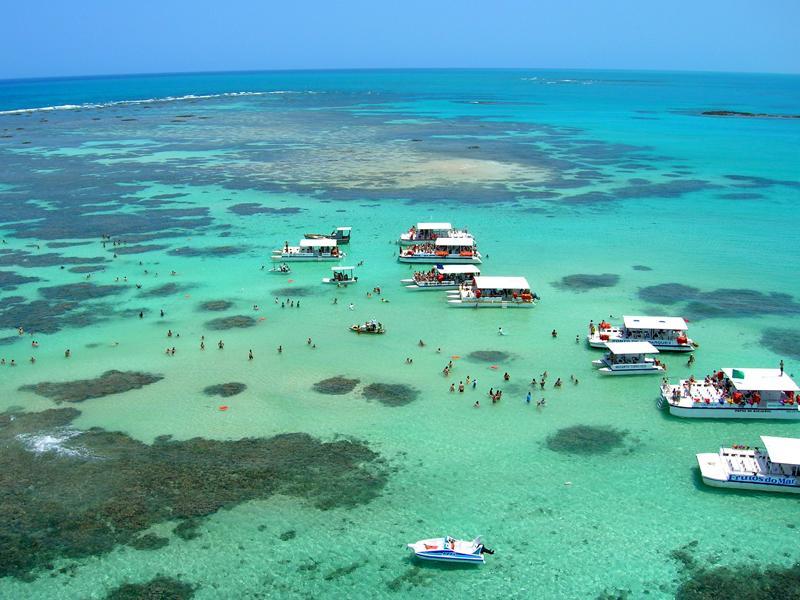 Peróba Praia Azul Maragogi Bagian luar foto